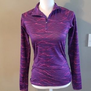 1/4 zip nike pro combat pull over